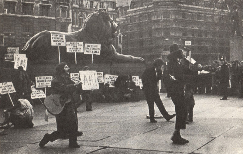 Phil Wolmuth at Trafalgar Square